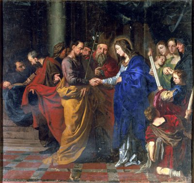 The Marriage of the Virgin by Jacob Jordaens